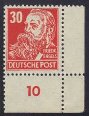 SBZ Nr. 222 a EUR, gepr. BPP