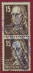 SBZ Nr. 217 b Paar Landpoststempel!, gepr. BPP