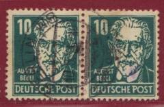 SBZ Nr. 215 waag Paar m. Vollstempel BERLIN
