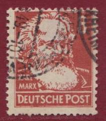 SBZ Nr. 214a PF Untere Bildlinie gebrochen !!!RRR