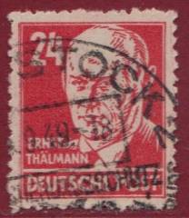 SBZ Nr. 220a PF senkrechte Längslinien links und rechts. !!!RRR