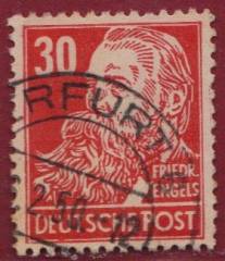 SBZ Nr. 222a PF Bildecke links unten retuschiert. !!!RRR