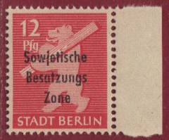 SBZ Nr. 204A wbz SR, gepr. Paul BPP