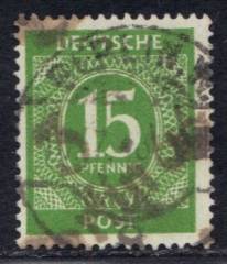 SBZ Nr. IiI 3 Berlin W8 schwarz Vollstempel