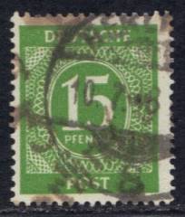 SBZ Nr. IiI 3 Berlin W8 schwarz Vollstempel