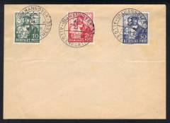 Bizone Nr. 103 - 105 FDC