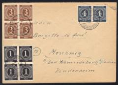 Seltener DR-Altstempel Wiesbaden-Schierstein 19.3.46 auf Fernbrief 1.GS 