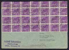 MeF Nr.944a (40) auf Fernbrief 10-fach Ost / Jena 21.7.48
