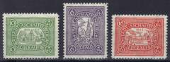 Stadtpost Aschaffenburg 1946 Nr. I-III kpl.