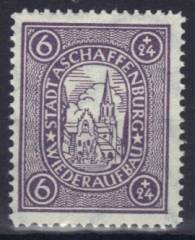 Stadtpost Aschaffenburg 1946 Nr. IAx 30,- € Michel