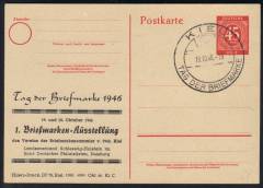 GS P955 + ZD, Kiel, Tag der Briefmarke 1946