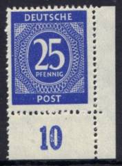 926c P EUR mit Ruffzähnung
