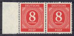 917aa Paar SR L mit Zähnungsausfall