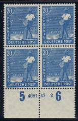 950b HAN 4081.47-2, 4er-Block, gepr. ArGe Bernhöft !!!