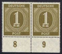 937b P UR Paar, Zähler 8 + 9 stark links