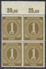 937a 4er P OR, verlängerte Marken im Paar