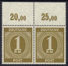 937c Paar mit Ruffzähnung !!!