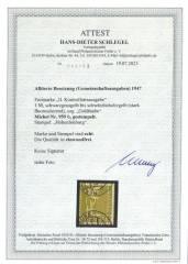 959b Stempel HOHENLIMBURG, Attest Schlegel BPP!!!