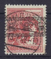 Bizone Nr. 49 I a Vollstempel EMMERTHAL, gepr. Schlegel BPP