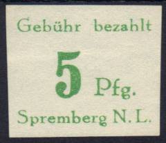 Spremberg Nr. 9 B PF neu!