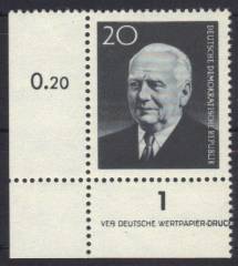 DDR Nr. 784 EUL mit DV