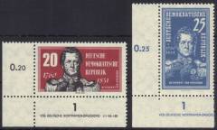 DDR Nr. 793-794 EUL mit DV