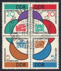 DDR Nr. 901-904 Zd 4er-Block