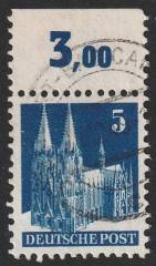 Bizone Nr. 75 wg OR (3,oo DM, Bargel)