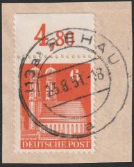 Bizone Nr. 75 eg OR (4,8o DM, Westermann)