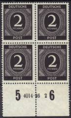 912a HAN 4014.46-2 4er-Block, glatter Gummi !!