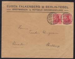 DR Nr. 145 MeF Auslands-Drucksachenbrief GÖHREN(Rügen) - Schweden 26.6.22!!!RRR