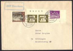 Berlin Formnummer + Bogenz. Brief Landpost ETZENBORN