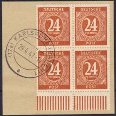 925a 4er W UR Vollstempel !!!