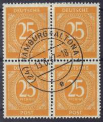 927 4er-Block Vollstempel