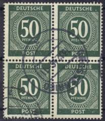 932a 4er-Block Vollstempel