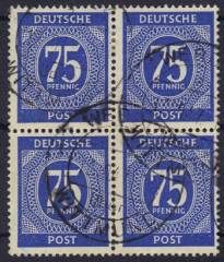 934a 4er-Block Vollstempel