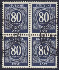 935a 4er-Block Vollstempel