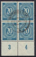 924a 4er P UR Vollstempel !!!