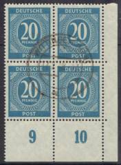 924a 4er P EUR Vollstempel !!!