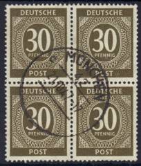 928b 4er-Block Vollstempel