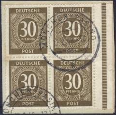 928b 4er SR R Schutzleiste, Vollstempel !!!