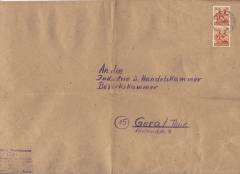 951d MeF Schleiz - Gera 1947 !!!