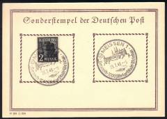 SBZ Nr. 182c a. Sonderkarte, gepr.Paul BPP